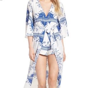 Lovers + Friends NWT Ashton Maxi Romper Dress